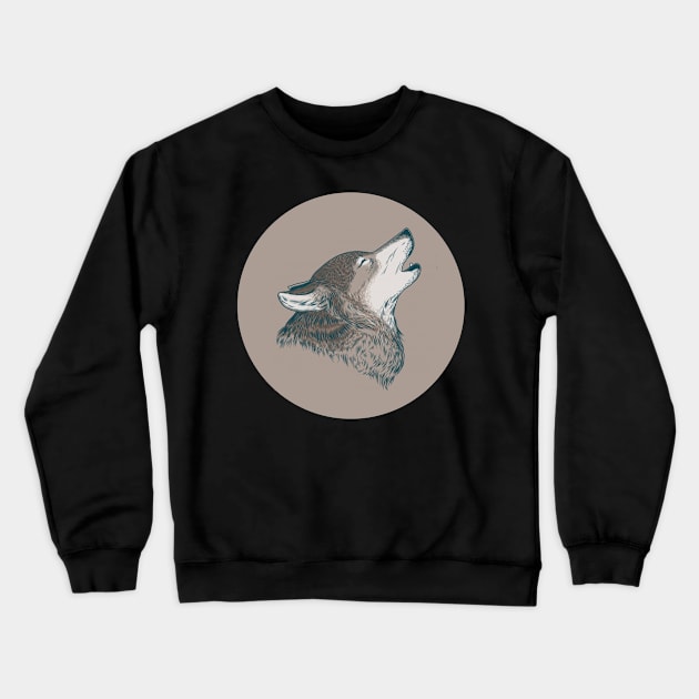 Husky, Ain't Nothin' But A Revival! Crewneck Sweatshirt by walawaok